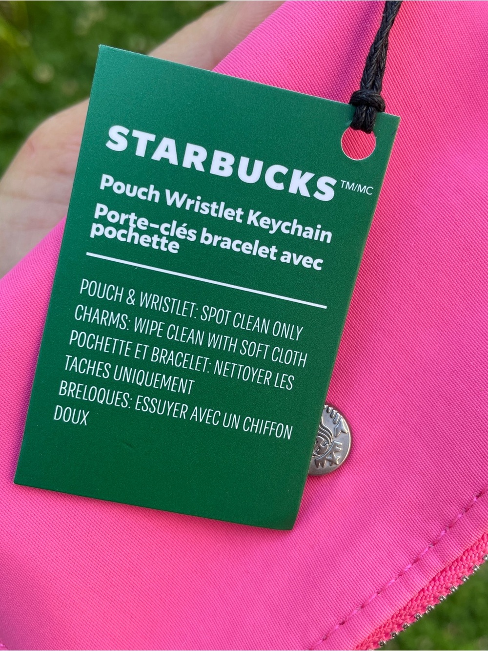 Starbucks Summer Collection 2026 Pouch Writslet Pink Drink&Strawbery  Keychain - Picture 6 of 9